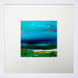 Print - Dawn Breaking, Co Down White Frame