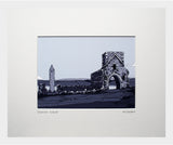 Devenish Island-16 x 11.5-Small Flat White Frame