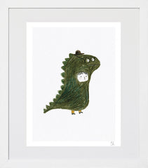 Dino White Box Frame