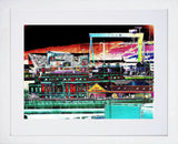 Dirty Ol Town White Frame