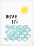 Original - Dive In White Frame