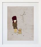 Dog Lover White Frame
