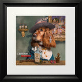 The Bohemians Series - Dogtanian-56 x 56-Chunky Black Frame
