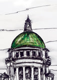 Sketchbook on Paper - The Dome City Hall Belfast