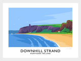 Co Derry - Downhill Strand-40 x 30-White Box Frame (No Mount)