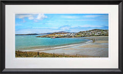 Co Donegal - Downings-95.5 x 59-Black Bevelled Frame 