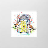 Print Open Edition Landscapes - Dublin Doors-12 x 12-Unframed