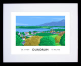 Co Down - Dundrum Frame Black 40x30 With Mount