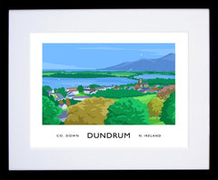 Co Down - Dundrum Frame Black 40x30 With Mount