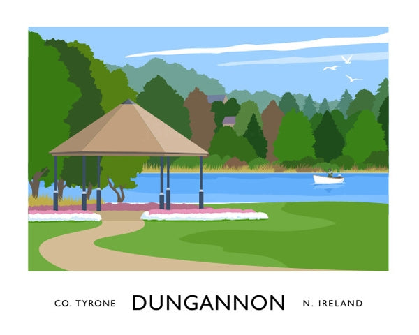 Co Tyrone - Dungannon Unframed 40x30
