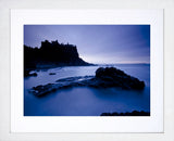 Co Antrim - Dunluce Castle In Blue Frame White 