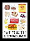 Eat Yourself Norn Iron Flat Black Frame