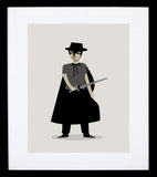 El Zorro Frame Black