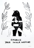Other - Embrace Your Inner Warrior Unframed
