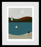 English Summer Black Frame