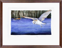 The Lost Words - Enter the Woods With Care, My Love - Brownn Scoop Frame