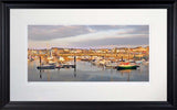 Co Down - Evening Sun Bangor Marina Frame Black Moulded 71X45