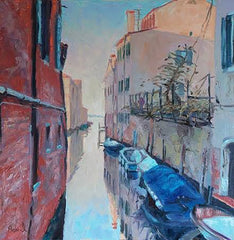 Original - Evening Light, Castello - Framed