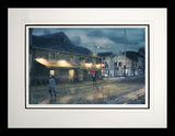 Co Down - Rain Series - Evening Rain Holywood Frame Black Flat 60x47.5