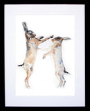 Animals Hare - Fight Club Frame Black