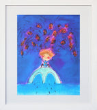 Fishes Turn To Wishes White Frame