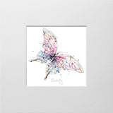 Print Open Edition Animals - Flutterfly-12 x 12-Unframed