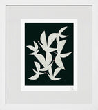 Flying In The Dark White Frame