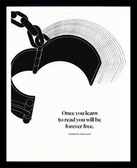 Frederick Douglass - Read Black Box Frame