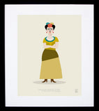 Frida Kahlo Frame Black