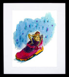 Frog Black frame