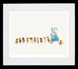 Gelati Black Frame