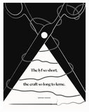Geoffrey Chaucer - The Lyf So Short Unframed