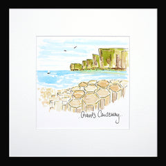 Giant's Causeway - Black Frame
