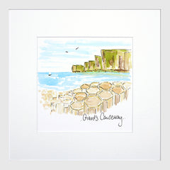 Giant's Causeway - White Frame