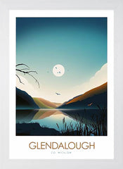Co Wicklow - Glendalough White Frame