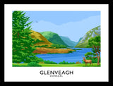 Co Donegal - Glenveagh-40 x 30-Black Box Frame (No Mount)