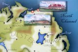 Golf Map of Ireland