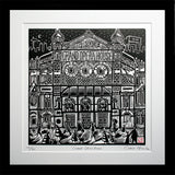 Grand Opera House Black Frame