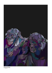 Ape Series - Grooming Unframed