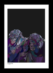 Ape Series - Grooming Framed