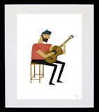 Guitarist Black Frame