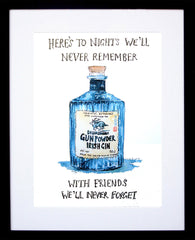 Drinks Gin - Gunpowder Irish Frame Black