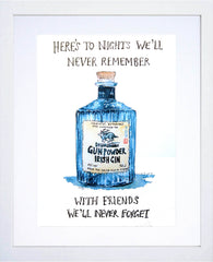 Drinks Gin - Gunpowder White Frame
