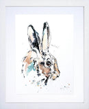 Animals Hare - Harriet White Frame