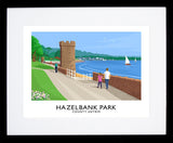 Co Antrim - Hazelbank Park-40 x 30-Black Box Frame (With Mount)