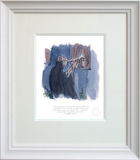 BFG - He Poured the Precious Dream Framed
