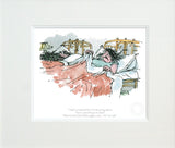 The Twits - Help Screamed Mrs Twit Unframed