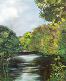 Heron By The River Roe
