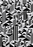 Pattern - Higher (Monochrome) Unframed