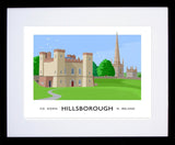 Co Down - Hillsborough Fort-40 x 30-Black Box Frame (With Mount)